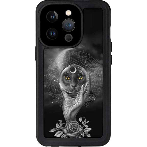 Alchemy Grimalkins Glass iPhone 15 Pro Waterproof Case